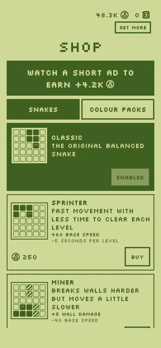 Idle Snake screenshot