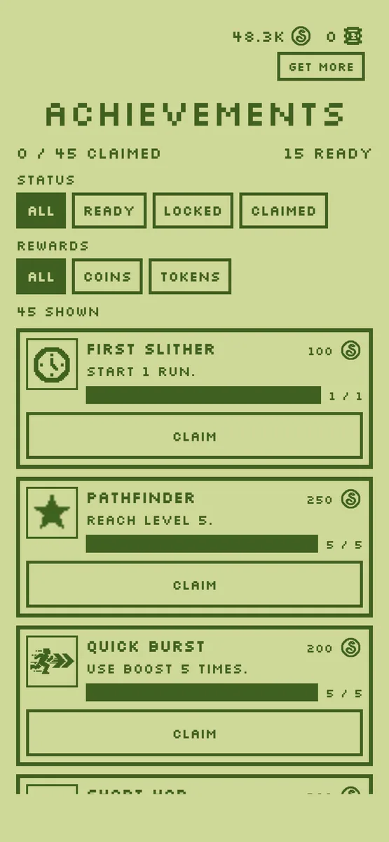 Idle Snake screenshot